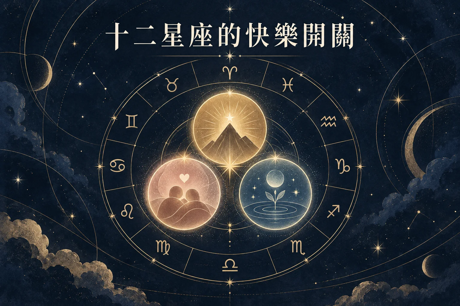 十二星座快樂開關與不同爽點解析