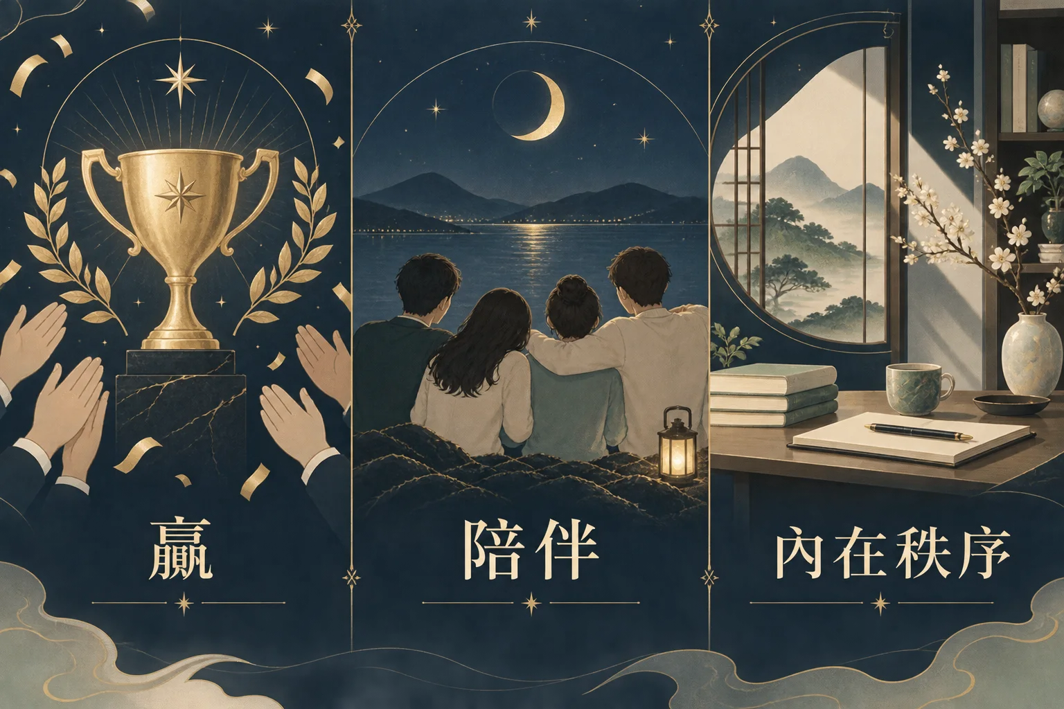 十二星座靠贏陪伴與內在秩序獲得快樂