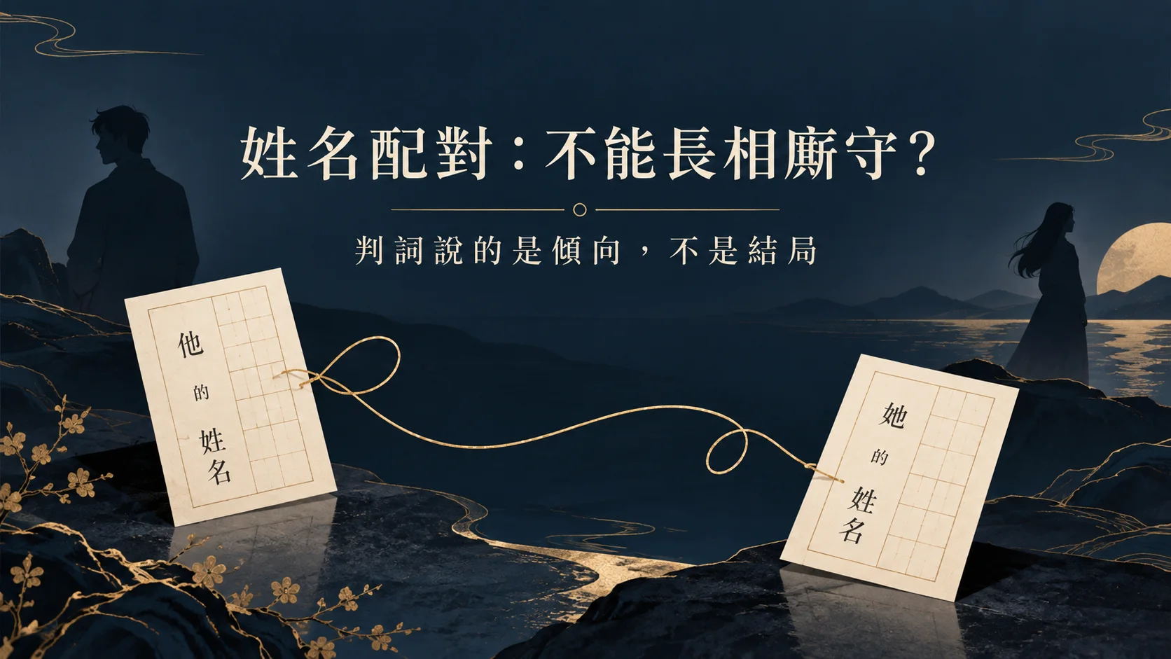 姓名配對不能長相廝守判詞與感情緣分解析