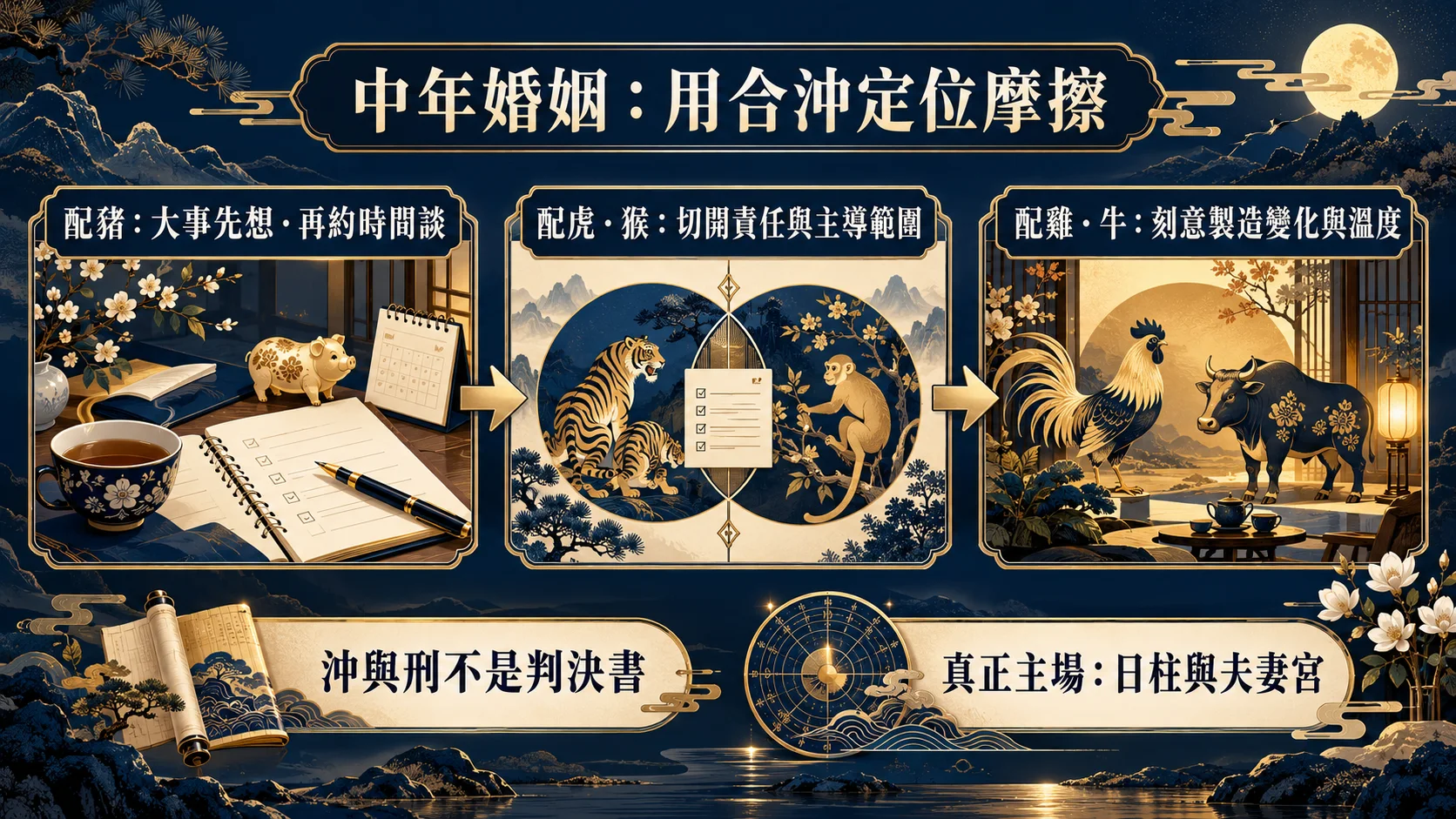 1977屬蛇中年婚姻依合沖定位摩擦與相處方法