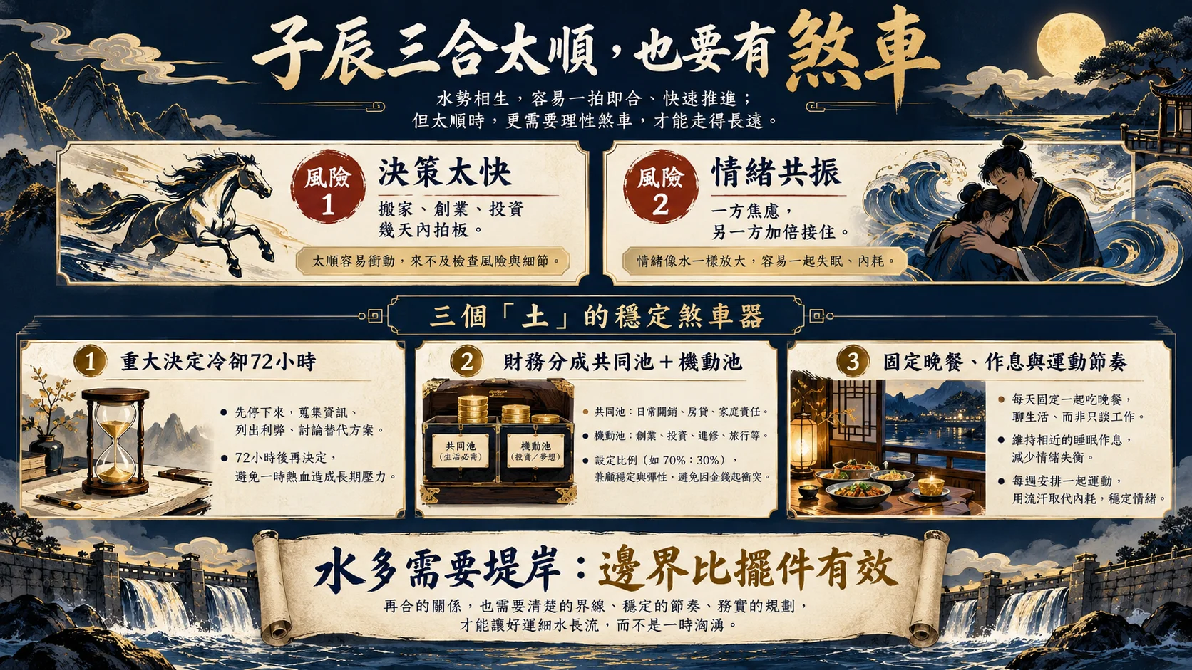 屬鼠男屬龍女決策情緒風險與三種穩定關係方法圖