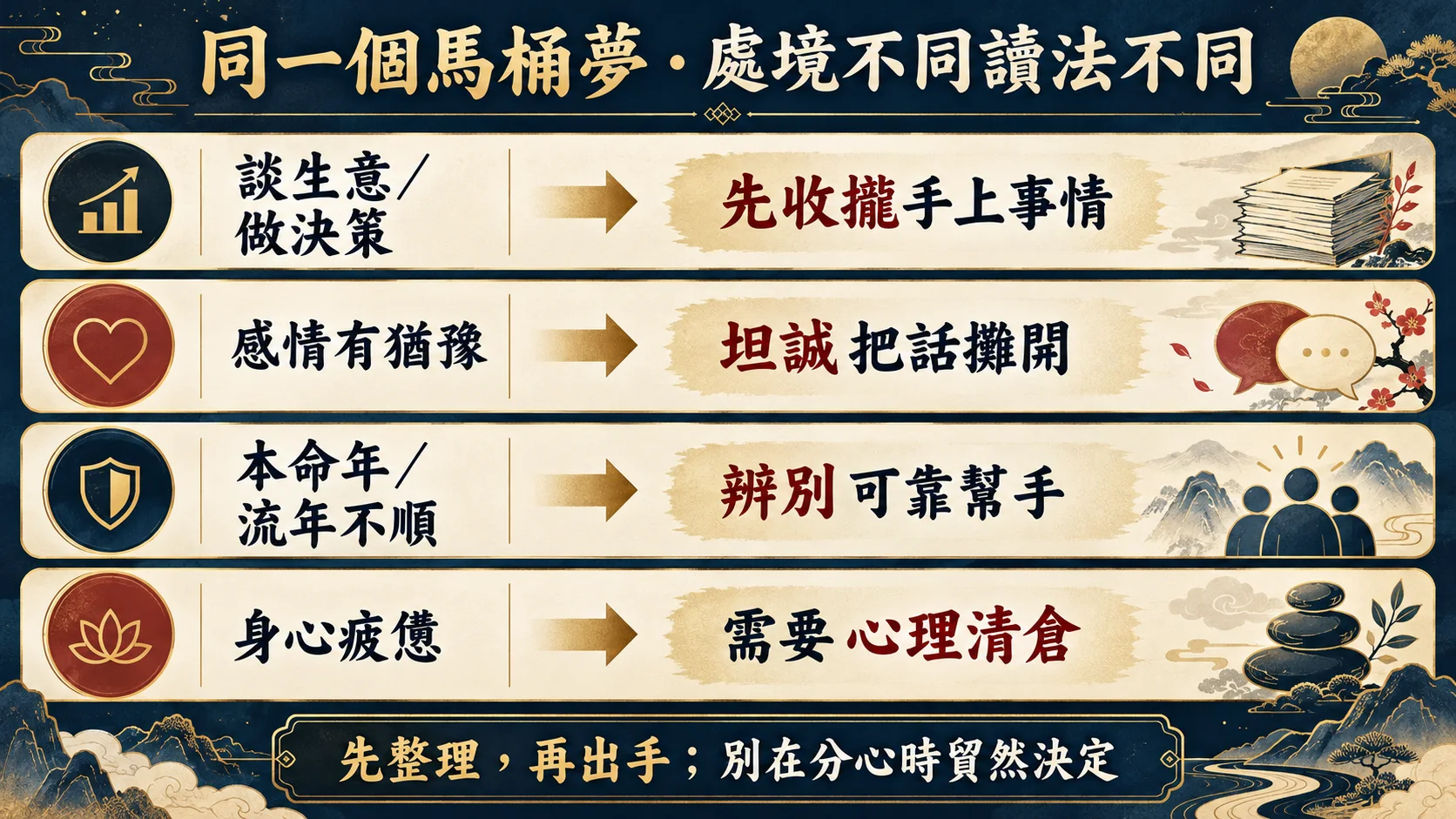 夢見馬桶在家中公共場所找不到與被注視四種情境解析圖